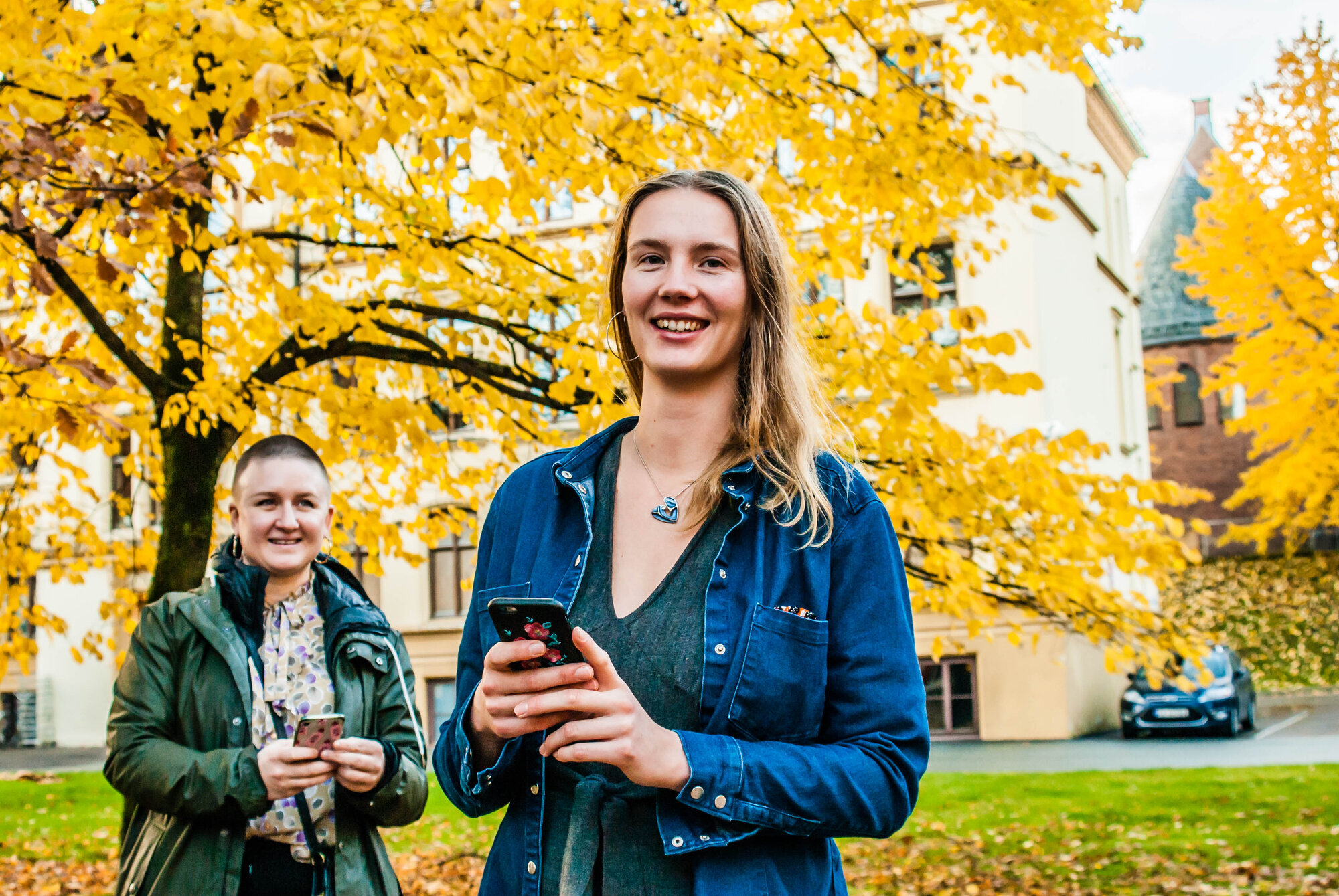 Benedicte Flom og Dina K. Ommundsen har testet ut appen Topp sykepleie Benedicte Flom og Dina K. Ommundsen har testet ut appen Topp sykepleie