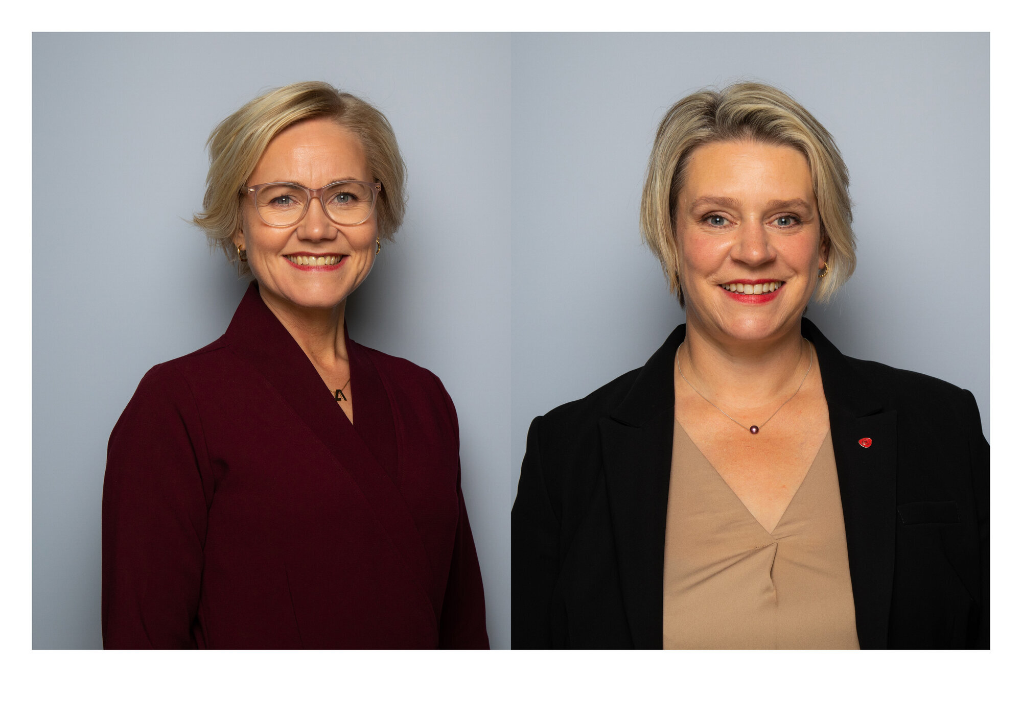 Ingvild Kjerkol og Marte Mjøs Persen Bildet viser Ingvild Kjerkol og Marte Mjøs Persen