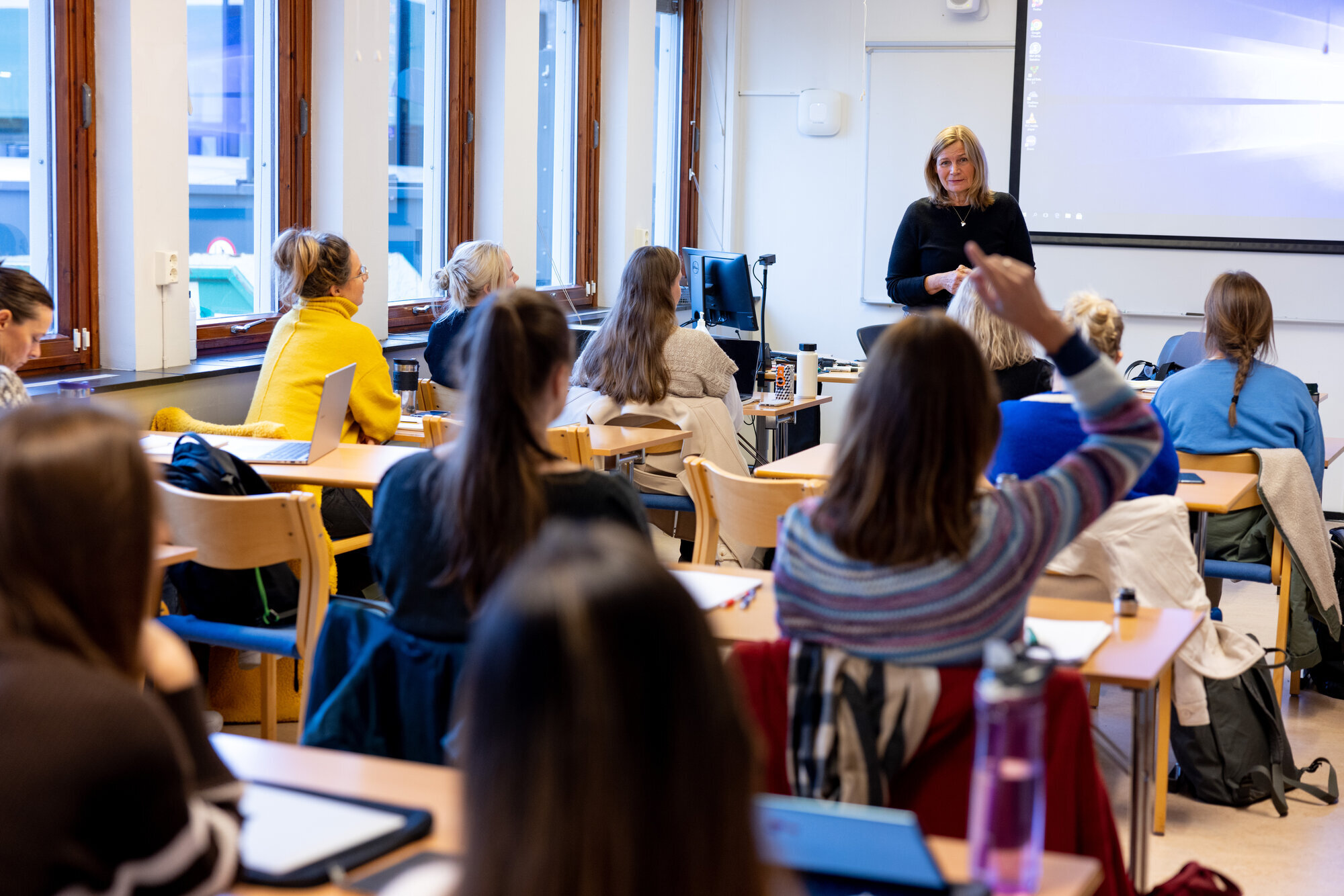 Førsteamanuensis Heidi Jerpseth underviser ved Oslomet, Kjeller