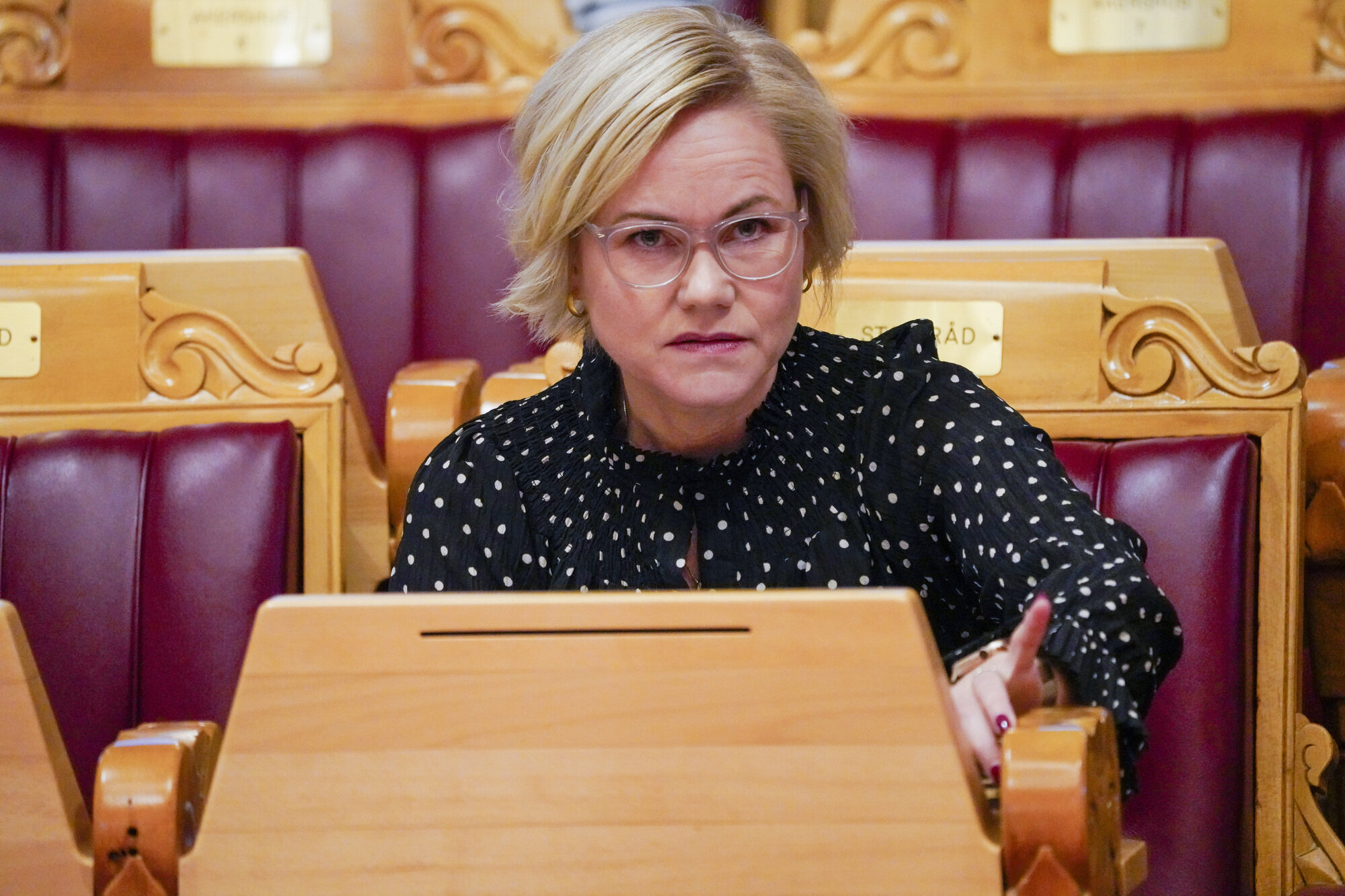 Ingvild Kjerkol i Stortinget Ingvild Kjerkol i Stortinget