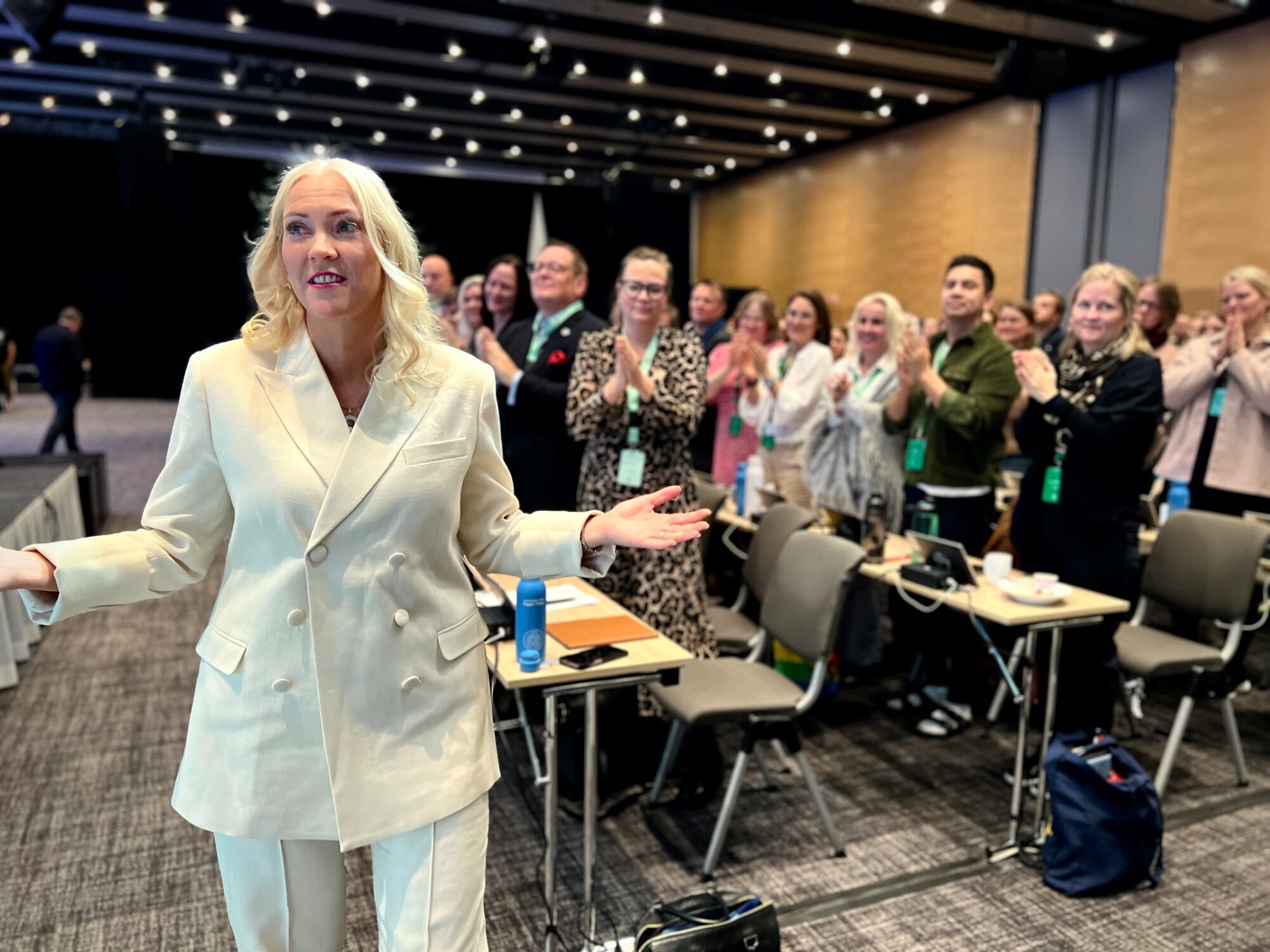Lill Sverresdatter Larsen er gjenvalgt som NSF-leder