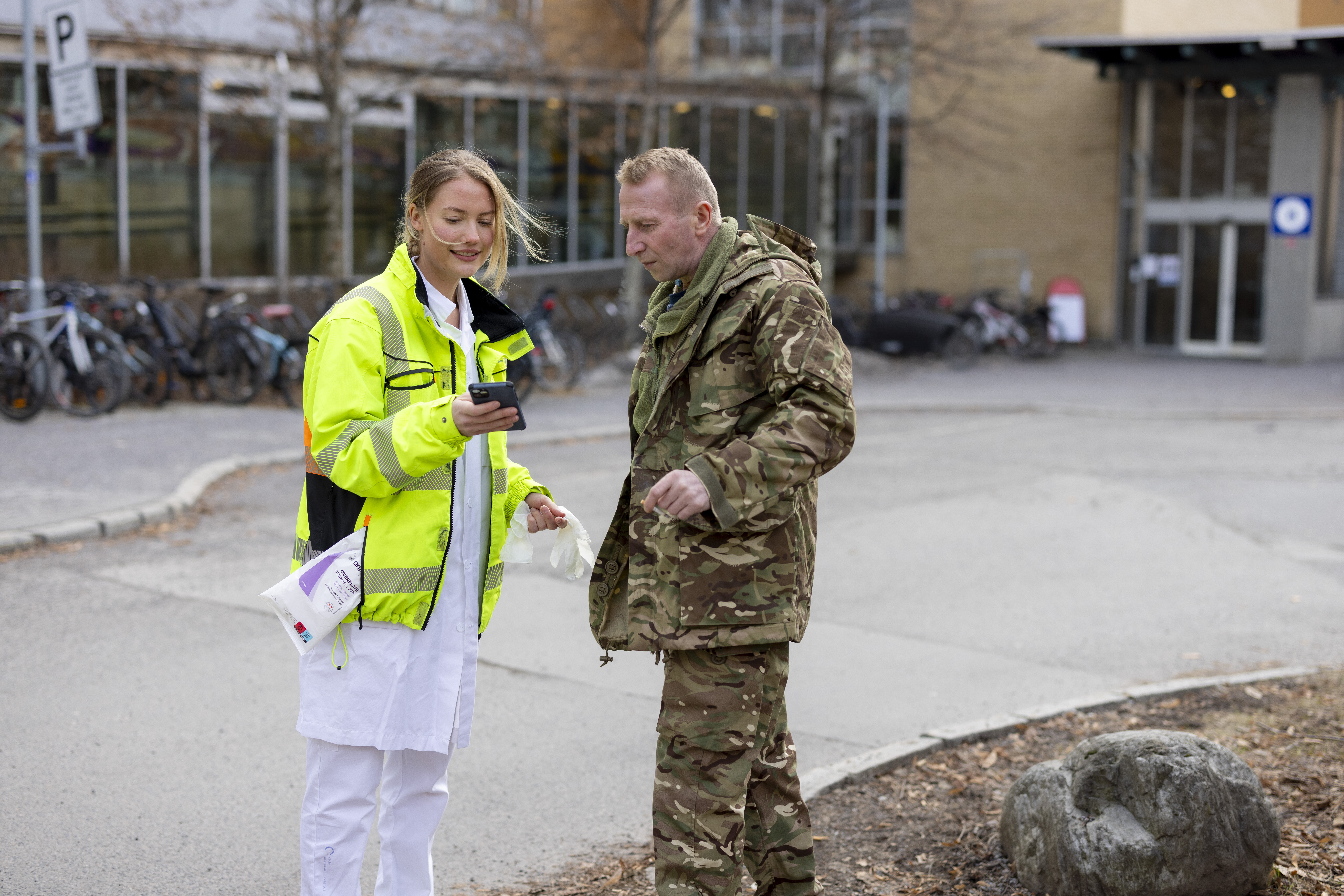 Ullevål Bildet viser Marte Kjønnøy og Andrij.