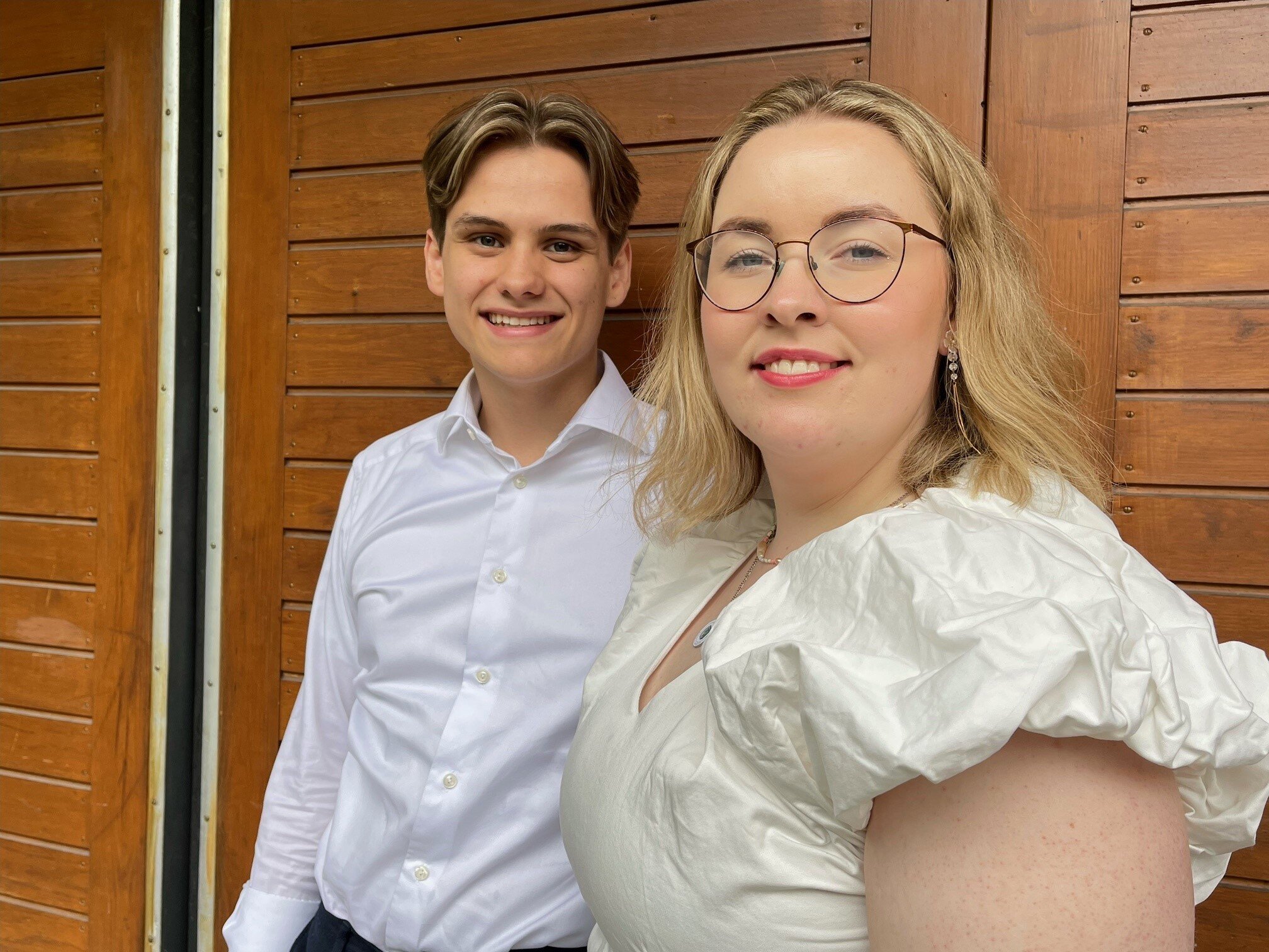 Bildet viser Kristoffer Andreas Haugen og Henriette Karlsen Brenna Bildet viser Kristoffer Andreas Haugen og Henriette Karlsen Brenna