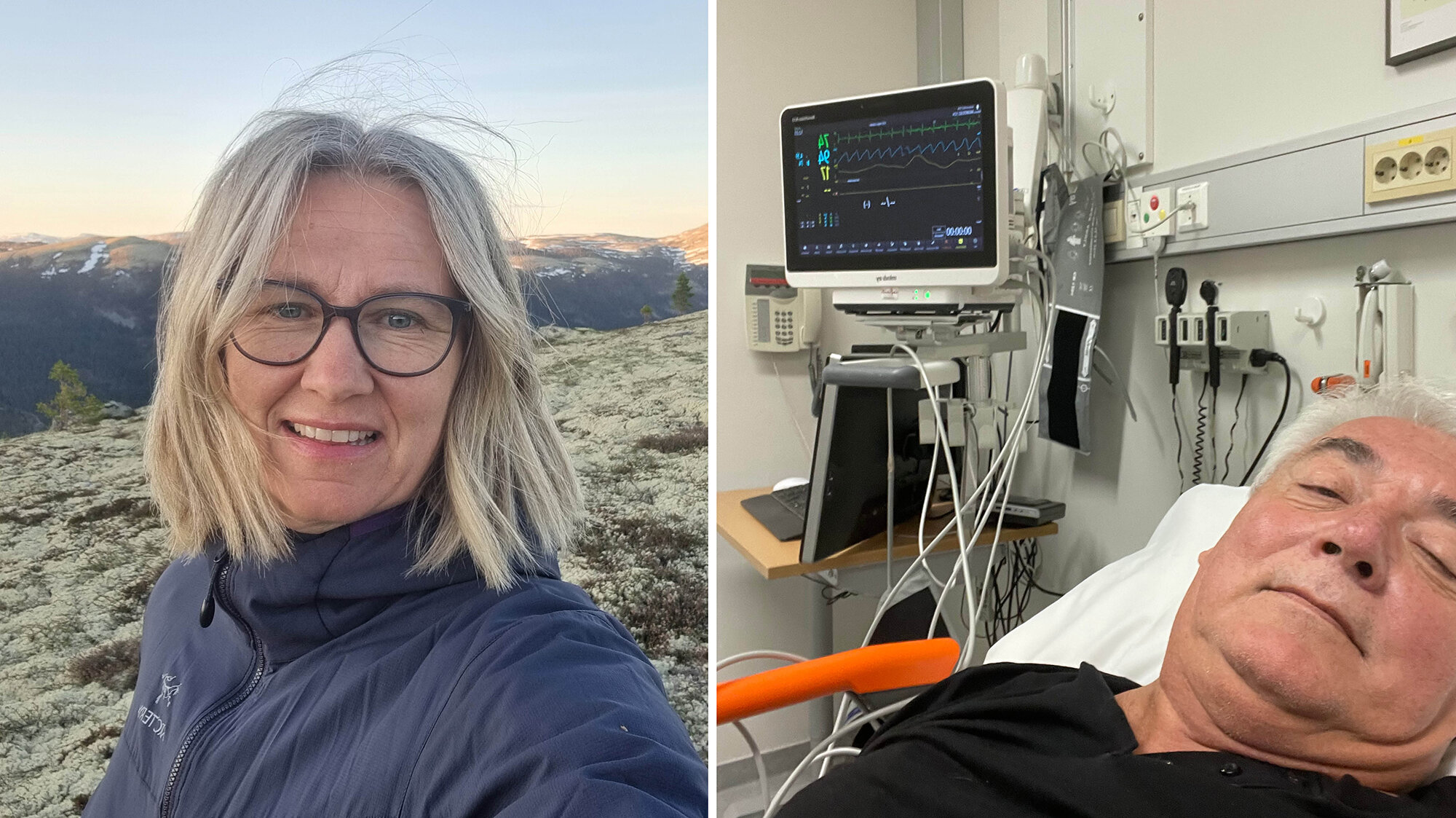 Ordfører Merete Myhre Moen til venstre og tidligere ordfører Petter Rukke til høyre