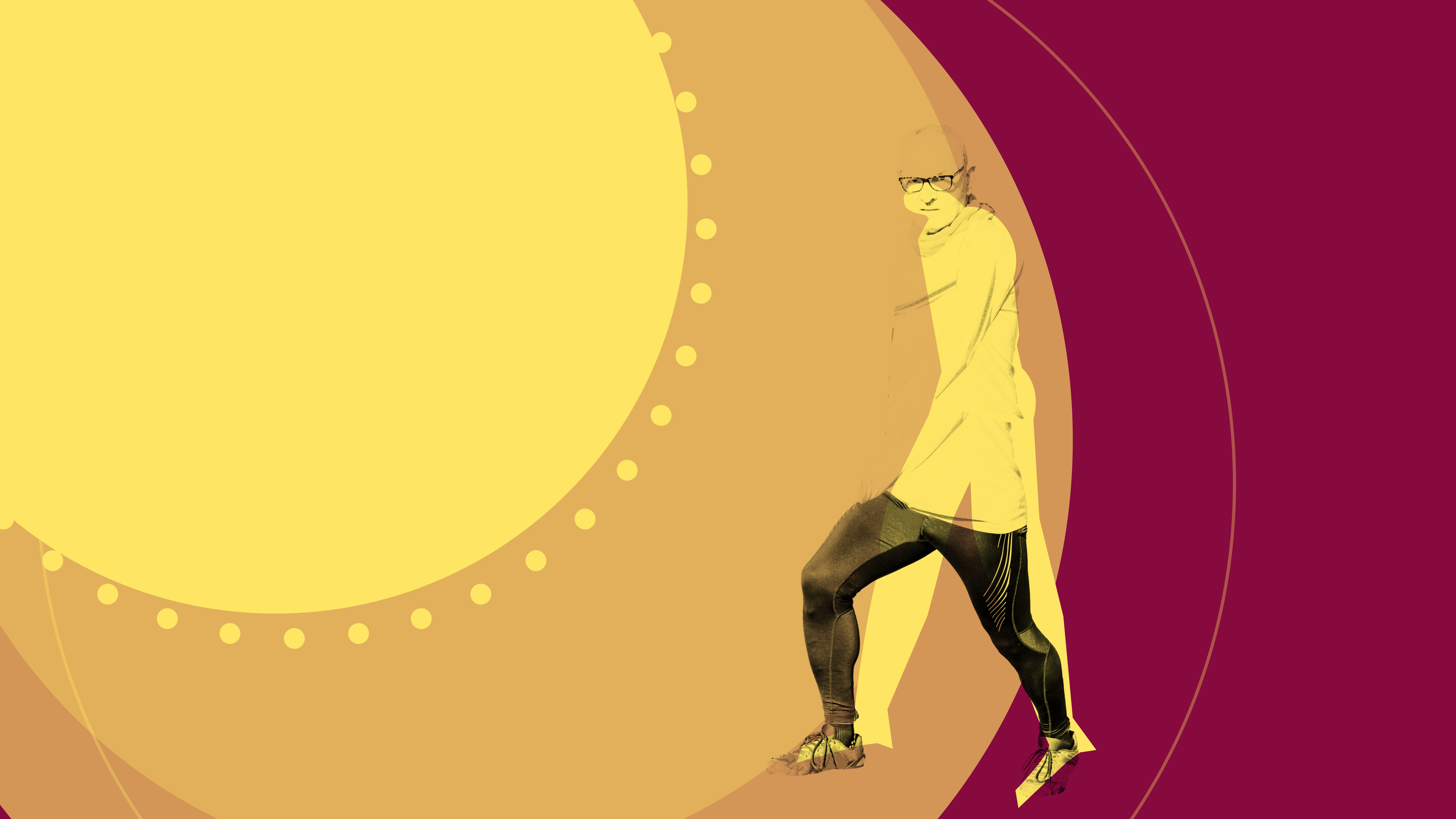 Bilde viser tegnet ett menneske i sol Bilde viser tegnet ett menneske i sol