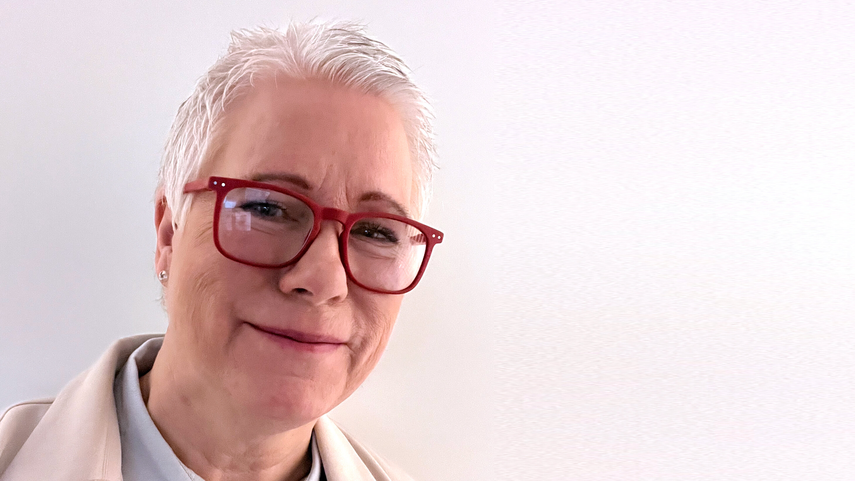 Bildet viser en selfie tatt av Tonje Liland