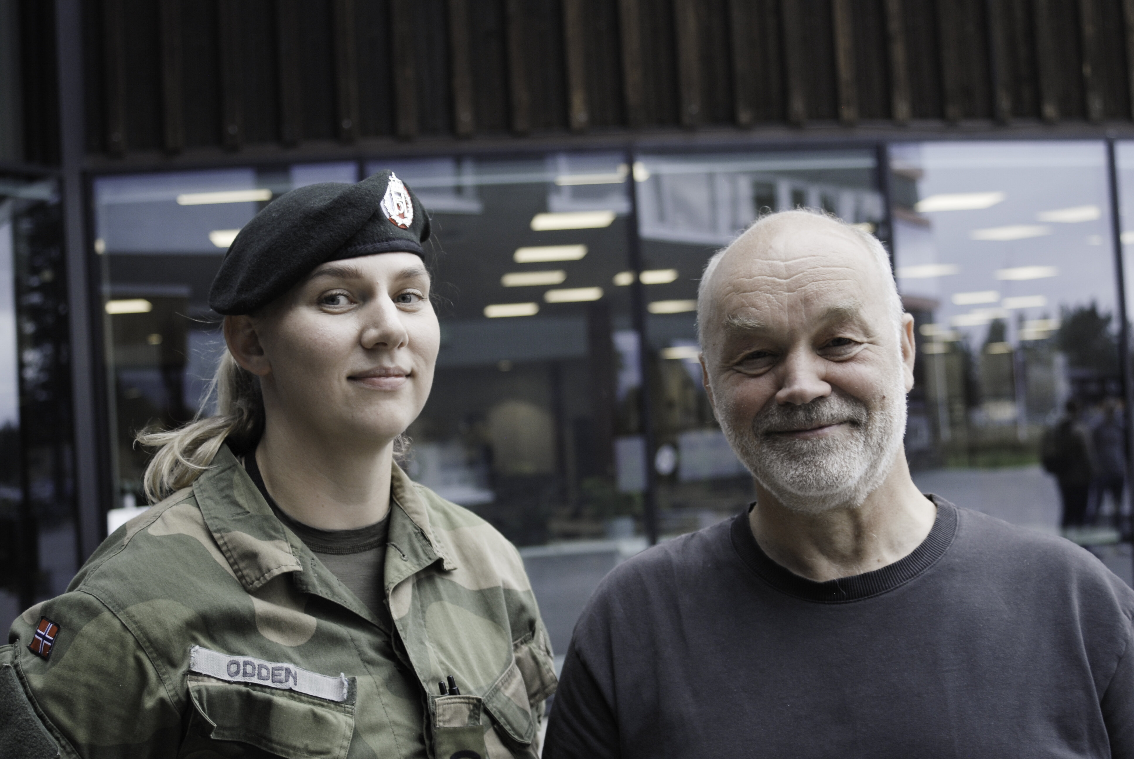 Mira Odden og Helge Stensrud Bildet viser Mira Odden og Helge Stensrud
