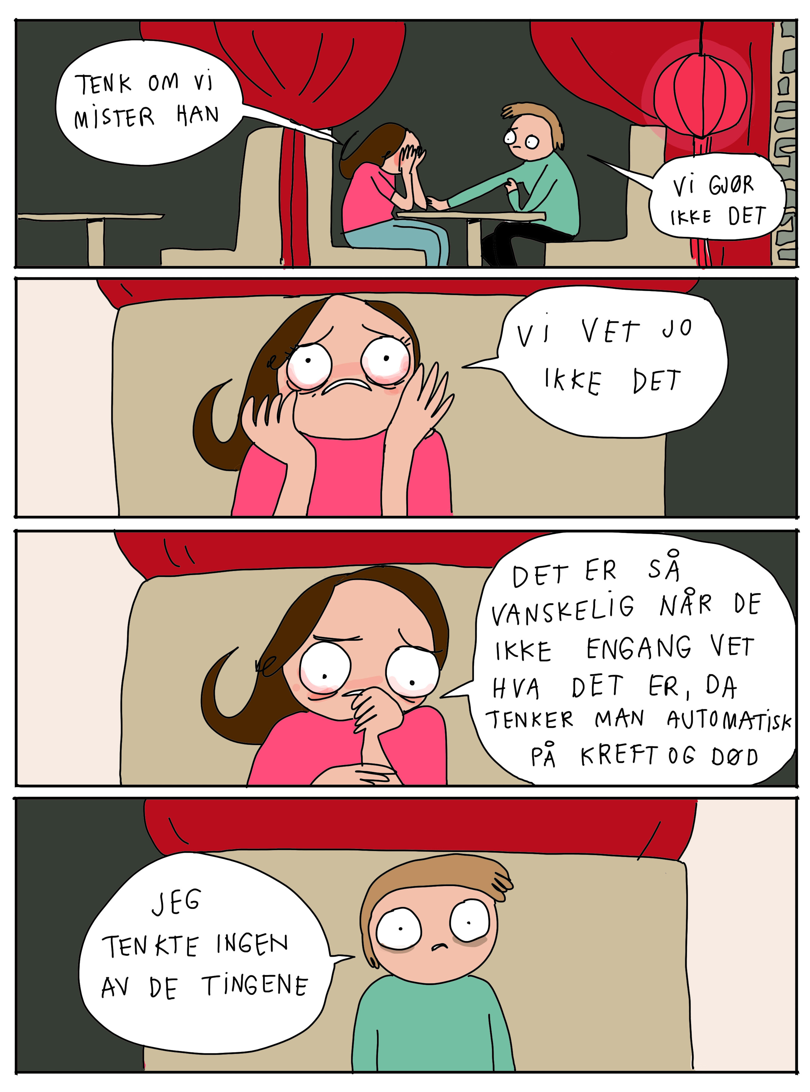 Tegninger fra "Det går bra" Tegninger fra "Det går bra"