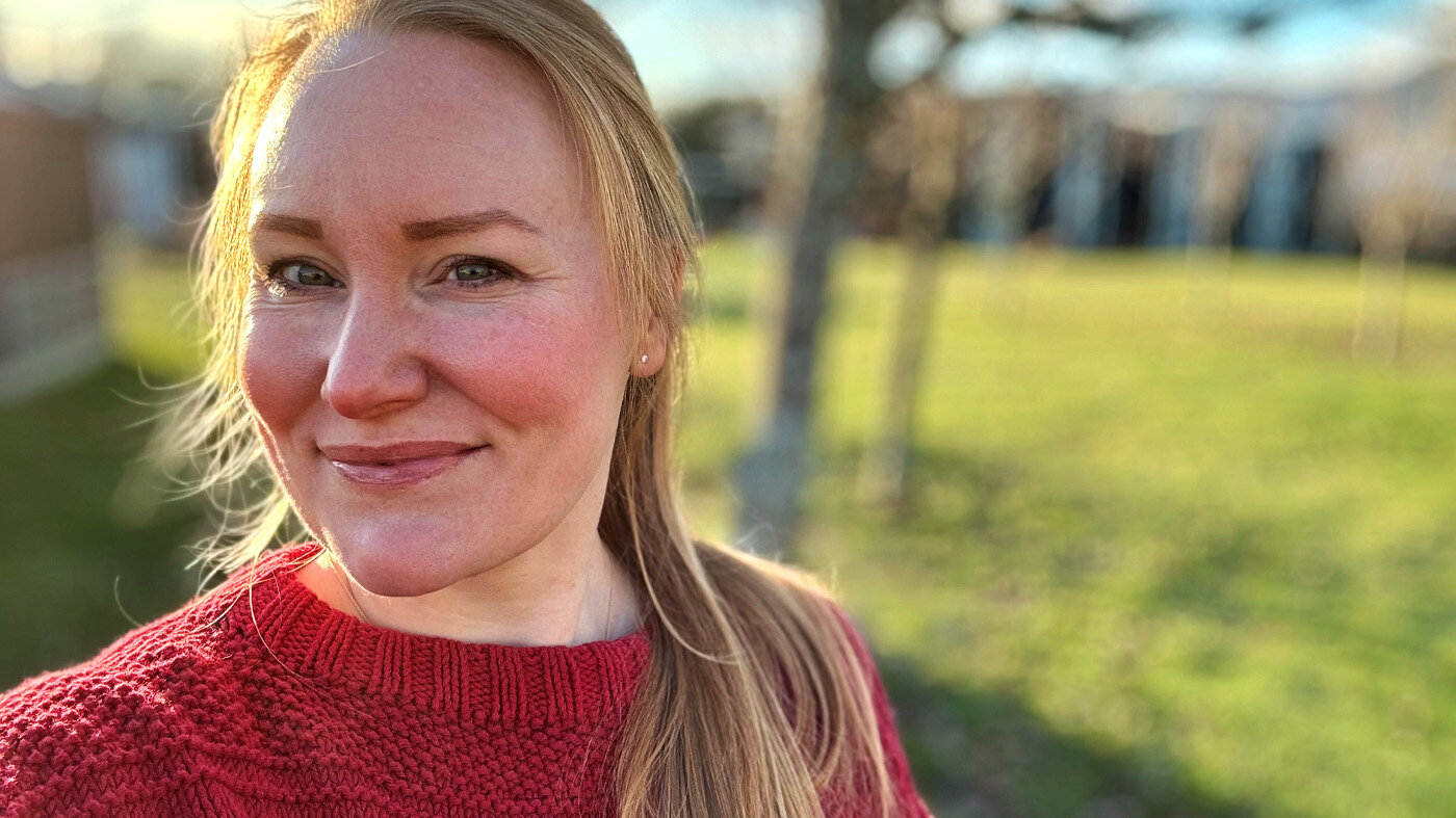 Bildet viser et portrett av Stine-Mari Andreassen.