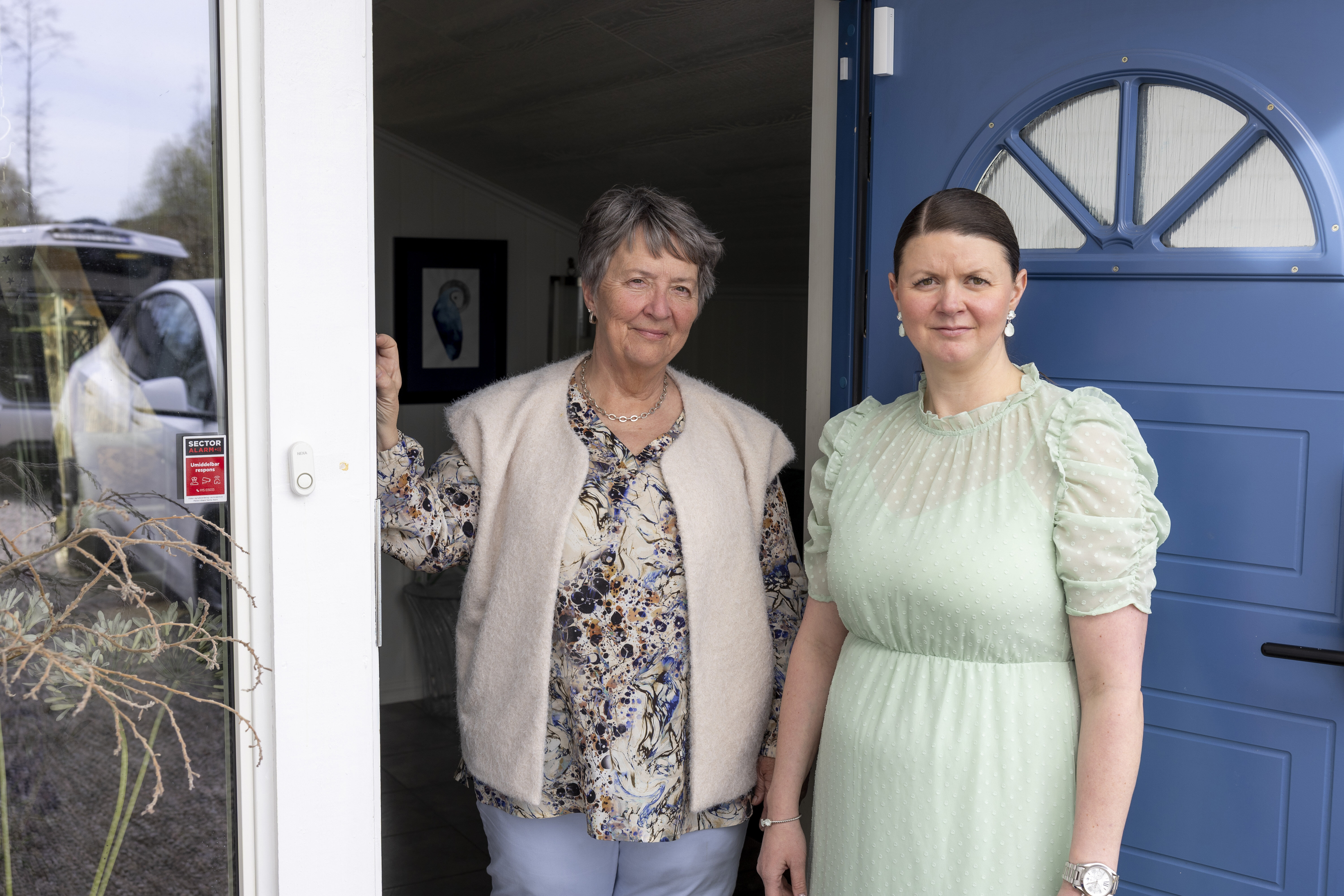 Bilde av Ulla Esborg og datteren Lillian Elise Esborg Bergane