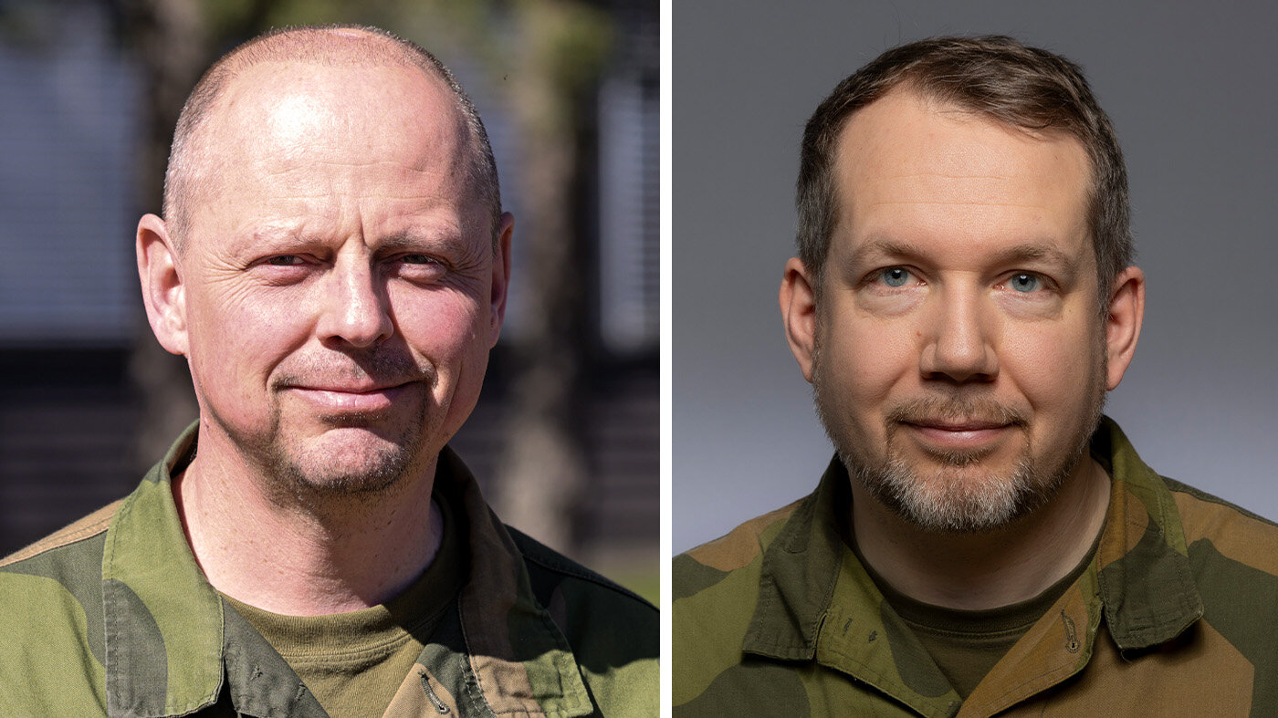 Bildet viser de to innleggsforfatterne Rune Fjeldstad og Kristian Elden