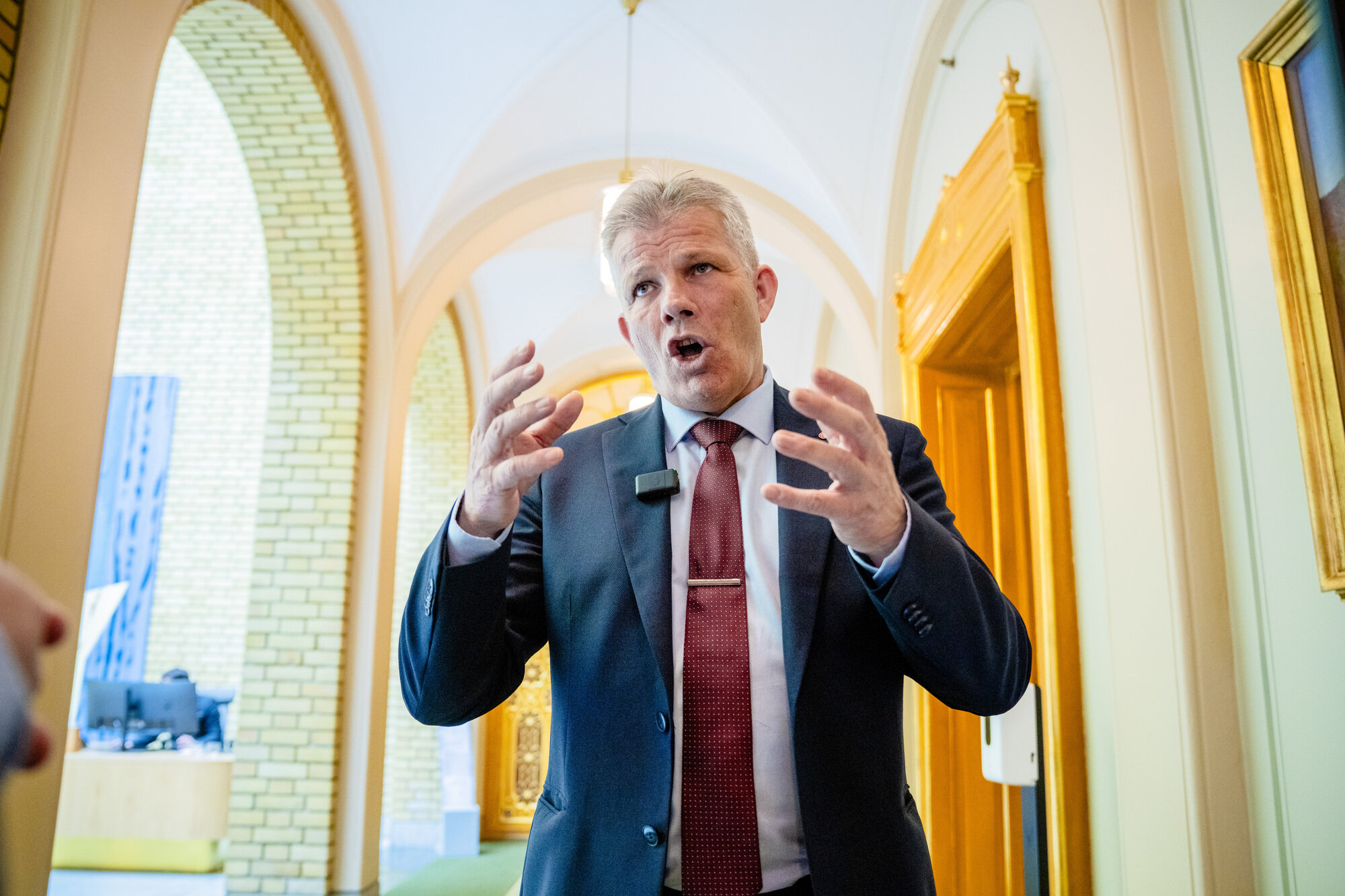 Bildet viser Bjørnar Skjæran