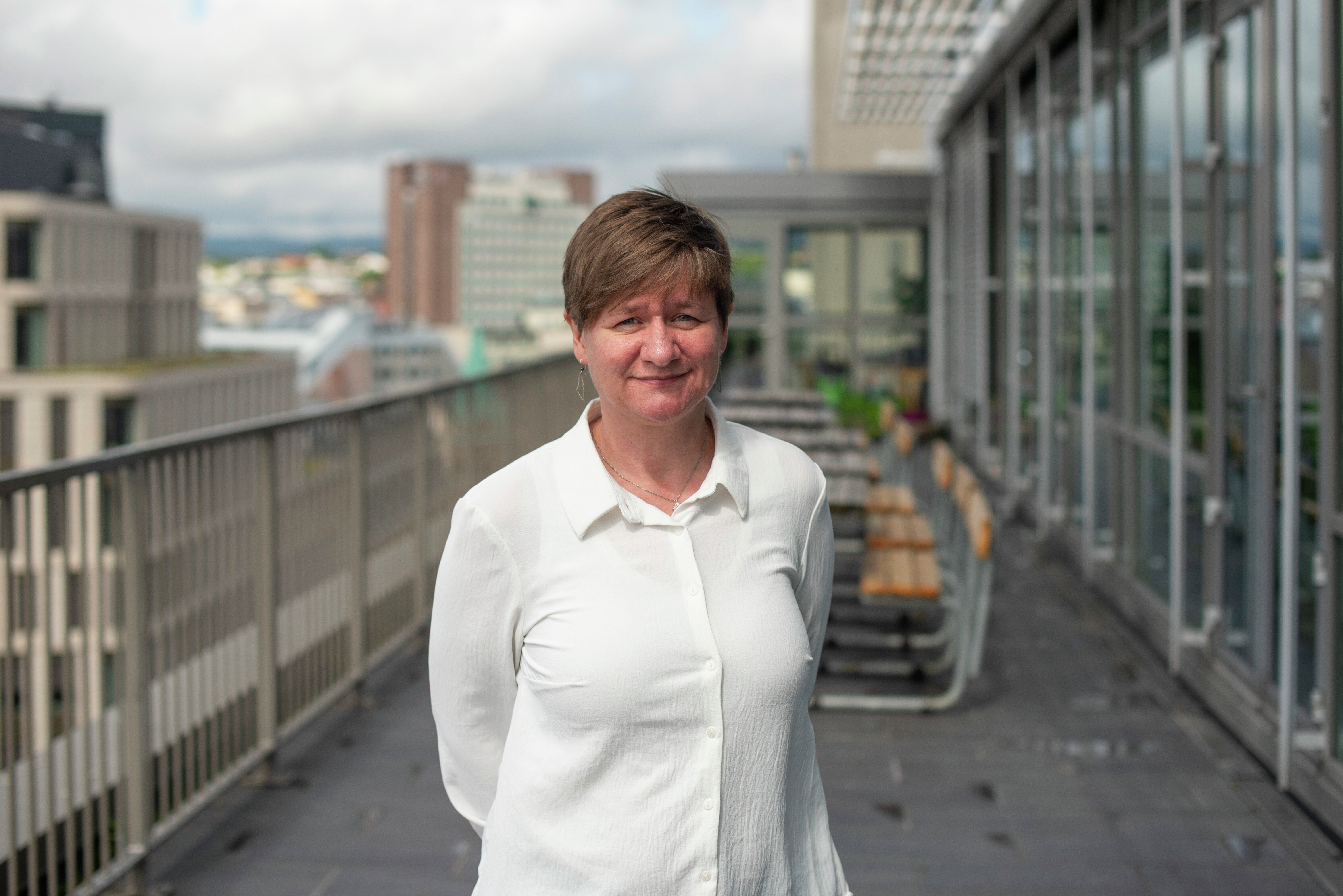 bilde av helene harsvik skeibrok i fagforbundet