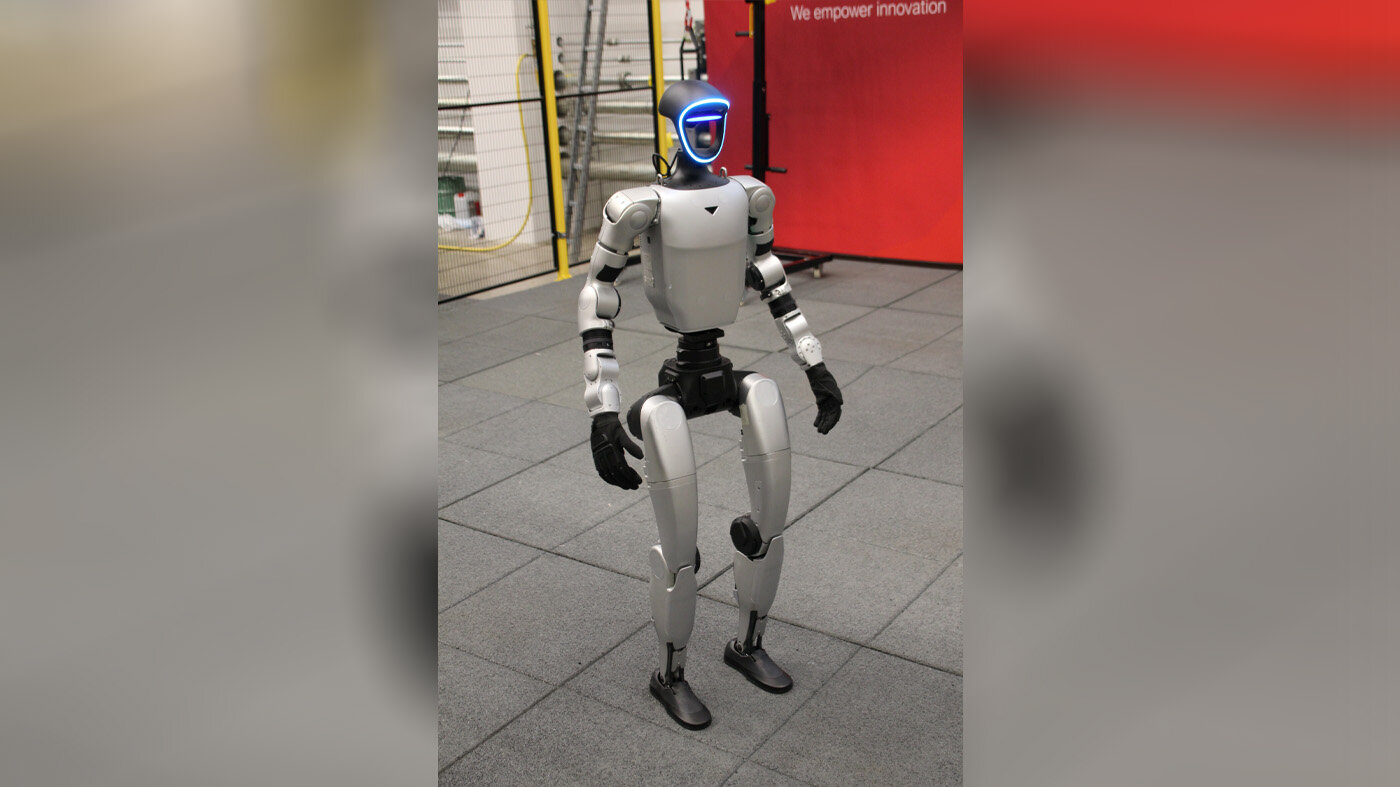 Bildet viser en robot