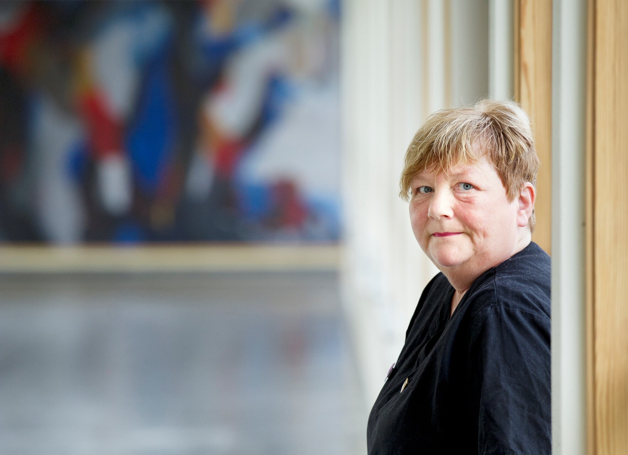 Britt Brox, akuttpsykiatrisk avdeling, Universitetssykehuset i Nord-Norge Bildet viser Britt Brox.