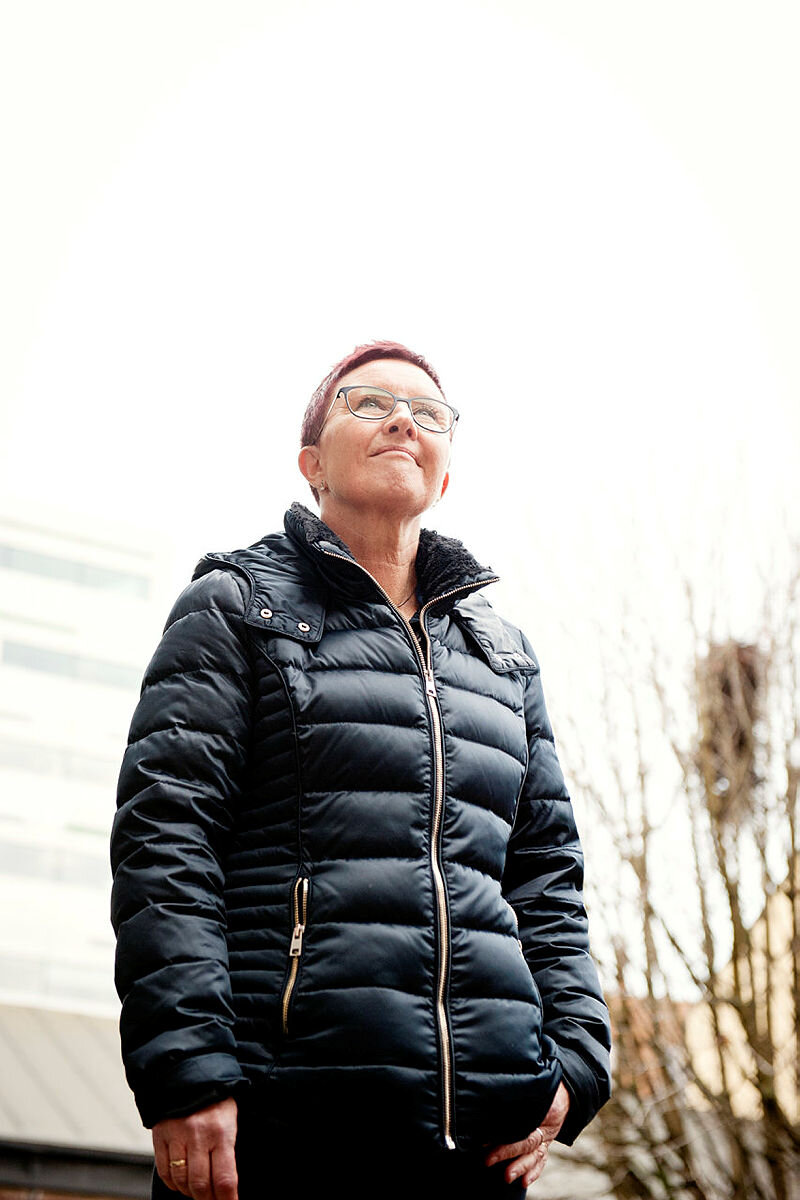 Solveig Bartun Rob Bildet viser Solveig Bartun Rob, som jobber som erfaringskonsulent i psykiatrien.