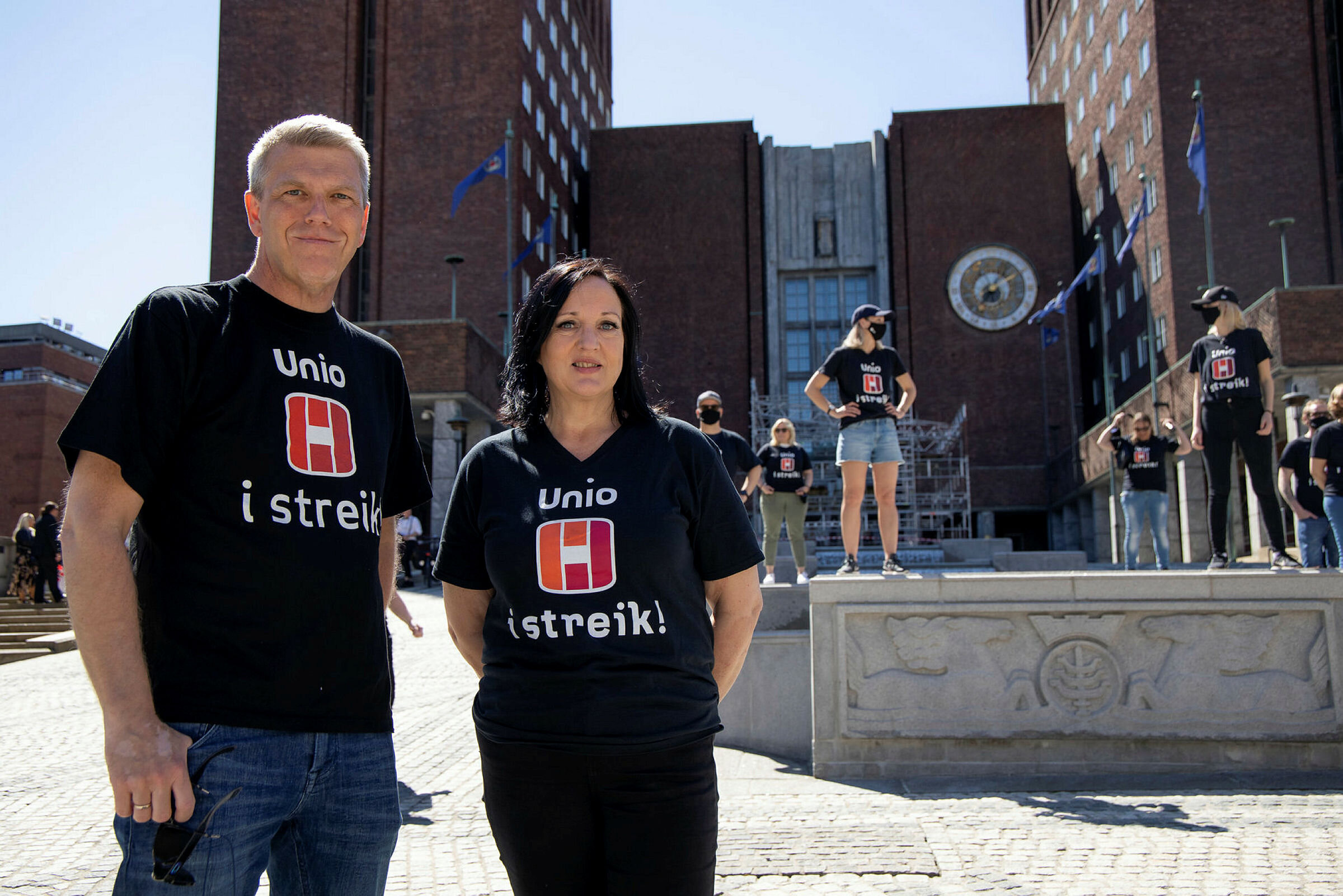 Bård Eirik Ruud og Aina Skjefstad Andersen
