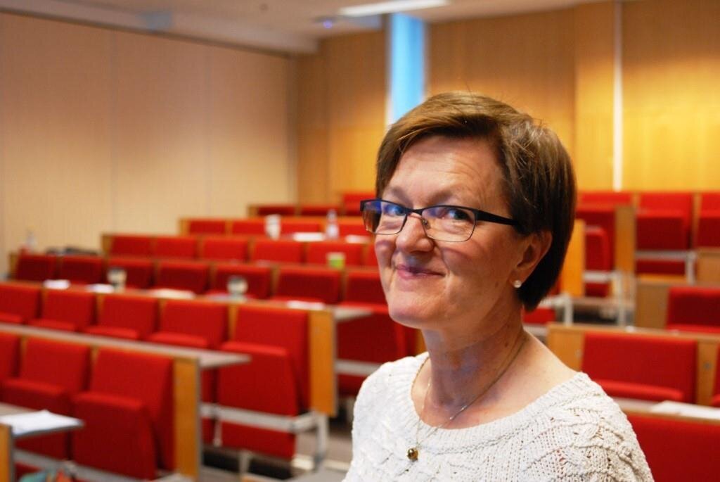 Stipendiat ved HiOA, Line Nortvedt. Portrett av stipendiat Line Nortvedt.
