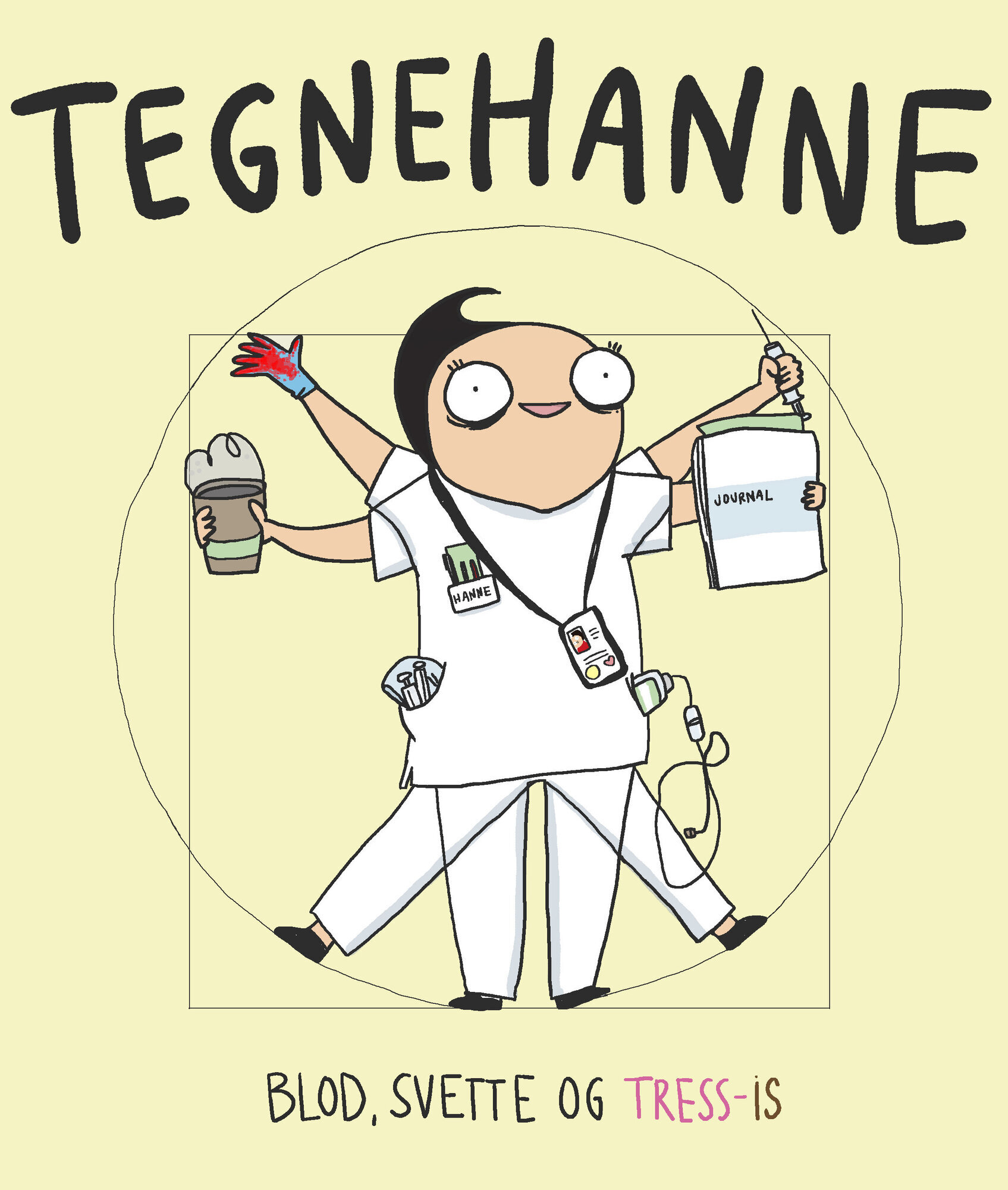 Hanne Sigbjørnsen, Tegnehanne Bildet viser coveret til Tegnehannes nye bok.