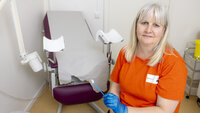 Marit S. Severinsen Bildet viser jordmor Marit S. Severinsen