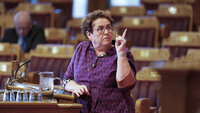 Olaug Bollestad. Bildet viser Olaug Bollestad på Stortinget.
