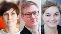 Bildet viser Lene Elisabeth Blekken, Sven Inge Molnes og Hanne Kristine Skjesol Torbergsen.