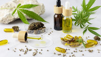 bildet viser cannabisprodukter