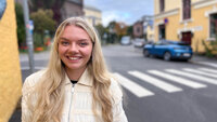Bildet viser Hannah Haslie.