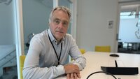 Bildet viser Helge Eide i KS