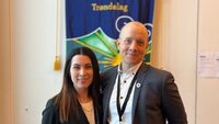 Fylkesledere i Trøndelag Randi og Kenneth