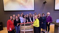 Bildet viser åpningen av perinatalseng