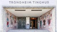 bildet viser Trondheim tinghus