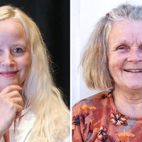 Bildet viser innleggsforfatterne Birgit Lie Haugen og Kari Mette Singstad