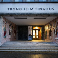 Bildet viser Trondheim tinghus.