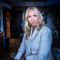 Bildet viser NSF-leder Lill Sverresdatter Larsen