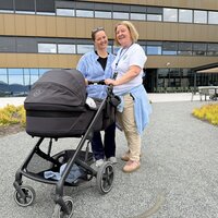 bilde av luna gjone og marthe hermansen