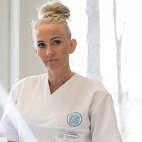Bildet viser NSF-leder Lill Sverresdatter Larsen.